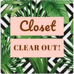 all items you “LIKE” are on Closet Clear- OUT
